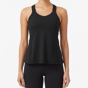 Lululemon Athletica Tank Top Criss Cross Wide Strap Black Activewear shirt XS 4